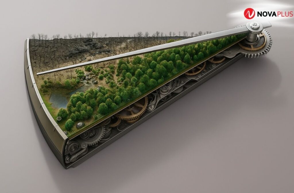 ภาพกลไกขับเคลื่อนการเปลี่ยนแปลงธรรมชาติ